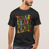 T-shirt Retro Turquie Gravy Beans Rolls Laissez-Moi Voir Q (Devant)
