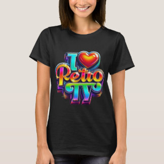 T-shirt Retro TV
