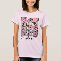 Rétro Typographie Ondulée Pilates Esthétique Paste