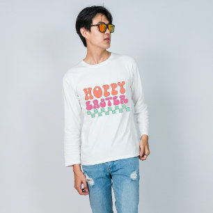 T-shirt Retro typography Hoppy Easter