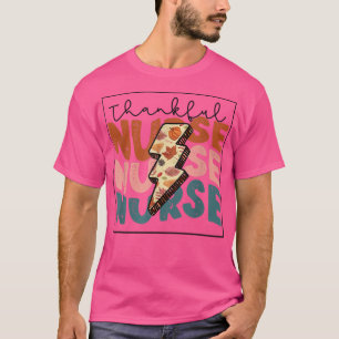 T-shirt Retro Une Infirmière Heureuse Vintage Thanksgiving