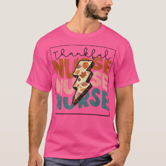 T-shirt Retro Une Infirmière Heureuse Vintage Thanksgiving