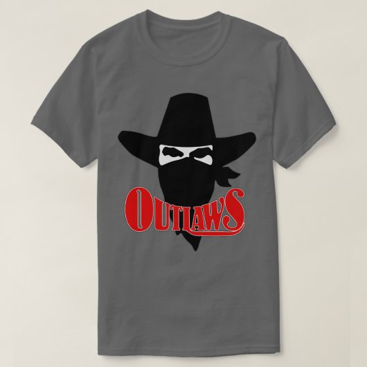T-shirt Retro USFL Oklahoma Outlaws (Design devant)