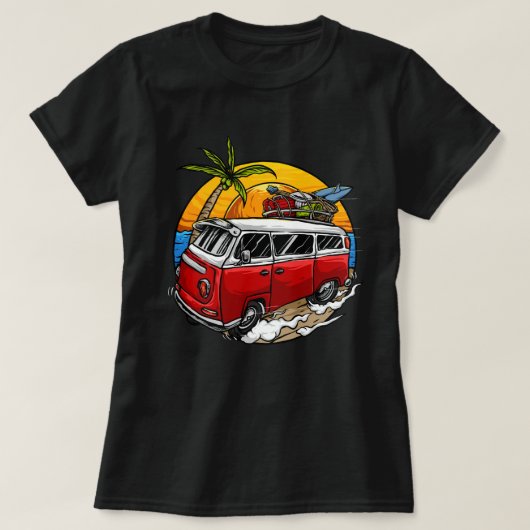 T-shirt Retro Van (Design devant)