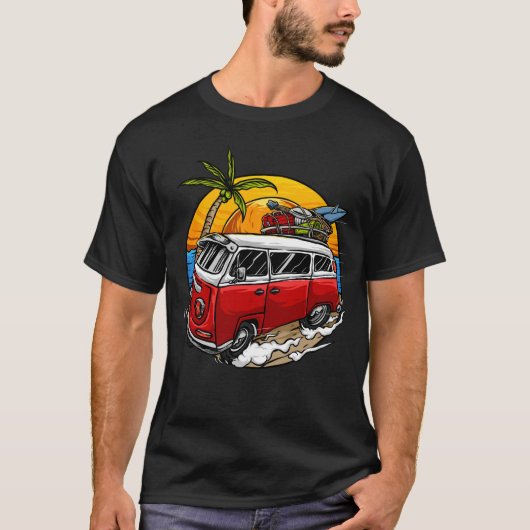 T-shirt Retro Van (Devant)