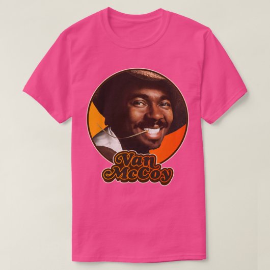 T-shirt Retro Van McCoy Hommage (Design devant)