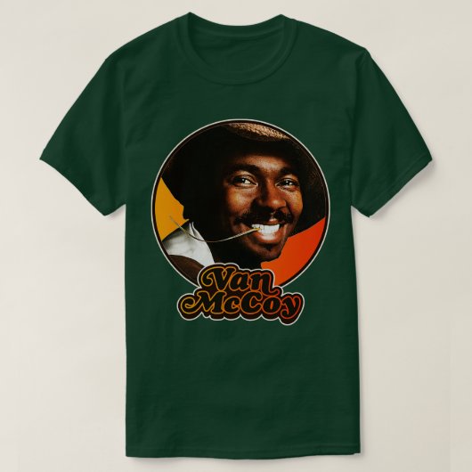 T-shirt Retro Van McCoy Hommage (Design devant)