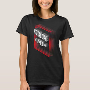 T-shirt Rétro Vaporwave Royal Oak Michigan MI