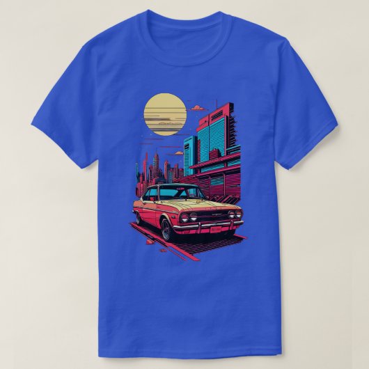 T-shirt Retro Vice City (Design devant)