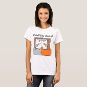T-shirt "RETRO VIDEO GAME CATS" Cartoon Cats (Devant entier)