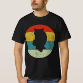 T-shirt retro vinatge british shorthair cat (Devant)