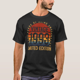 T-shirt Retro Vintage 1993 30e anniversaire 30 ans maman