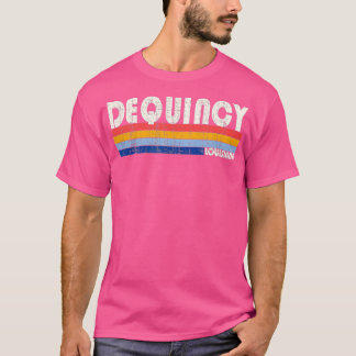 T-shirt Retro Vintage 70s 80s Style DeQuincy Louisiana 
