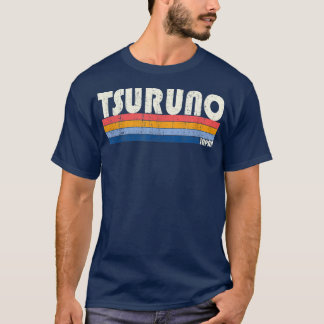 T-shirt Retro Vintage 70s 80s Style Tsuruno, Japan 