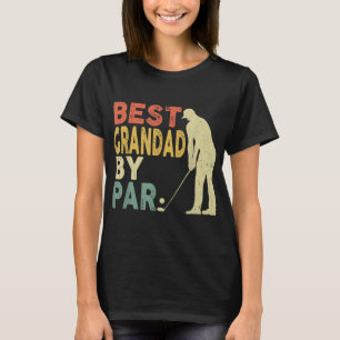 T-shirt Retro Vintage Best Grand Prix By Par Golf Père's D