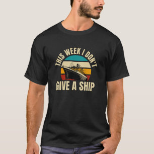 T-shirt Rétro Vintage Cette semaine je ne donne pas de bat