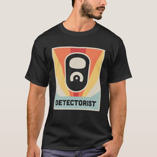 T-shirt Retro Vintage - Chasse au trésor (Devant)