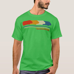 T-shirt Rétro Vintage Cochon d'Inde Amoureux des Animaux91