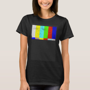 T-shirt Retro Vintage Costume TV Entretien Statique