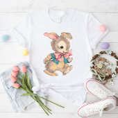 T-shirt Retro Vintage Cute Bunny
