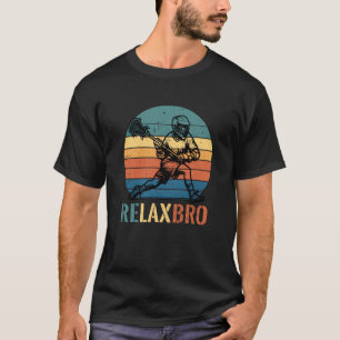 T-shirt Rétro Vintage Détendez-vous FR Drôle de Joueur de 