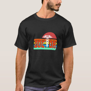 T-shirt Retro Vintage DOCTOR Designs Awesome Présent