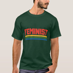 T-shirt Rétro vintage féministe années 70 féminisme égalit