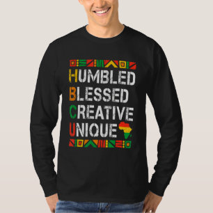 T-shirt Rétro Vintage Hbcu Humbled Creative Unique