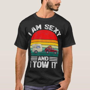 T-shirt Retro Vintage Je Suis Sey Et Je Tow It Funky Tow T