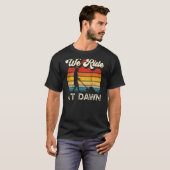 T-shirt Retro vintage Lawn Mower (Devant entier)