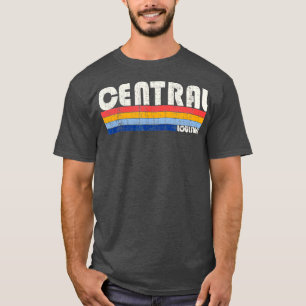 T-shirt Retro Vintage les années 70 80s Style Central Loui