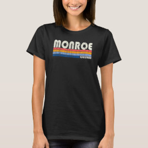 T-shirt Retro Vintage les années 70 80s Style Monroe Louis