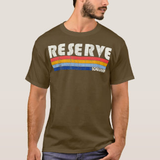 T-shirt Rétro Vintage les années 70 80s Style Reserve Loui