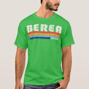 T-shirt Retro Vintage les années 70 années 80 Style Berea 
