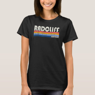 T-shirt Retro Vintage les années 70 années 80 Style Radcli