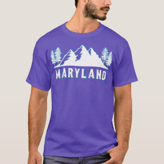 T-shirt Retro Vintage Maryland USA1