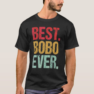 T-shirt Retro Vintage Meilleur Bobo Jamais Nouveau Papa Pè