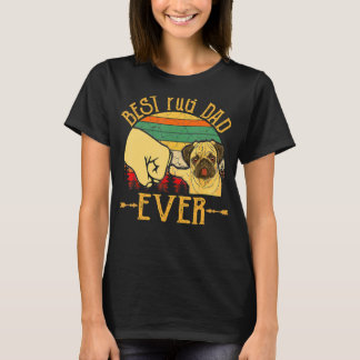 T-shirt Retro Vintage Meilleur Carlin Papa Jamais Père Jou