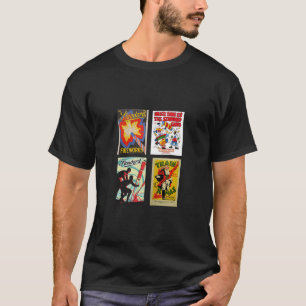 T-shirt Retro Vintage Mens Mode Nouveauté
