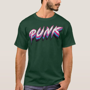 T-shirt Retro Vintage Punk 80s Music