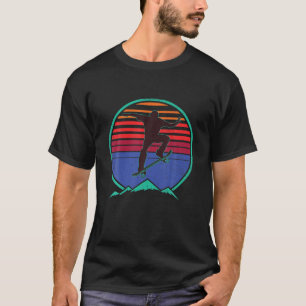 T-shirt RÉTRO vintage SKATEBOARD OLLIE
