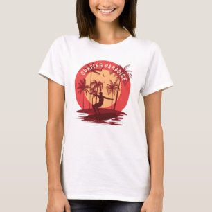 T-Shirt Retro vintage Surfing paradis