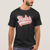 T-shirt Retro Vintage Taylor Prénom (Devant)