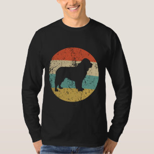 T-shirt Rétro Vintage Terre-Neuve Funny Newfie Chien