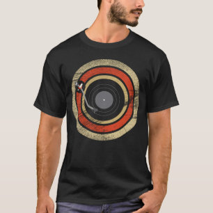 T-shirt Retro vintage vinvinvinyle platine musique 2