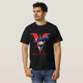 T-shirt Rétro Voltes V (Devant entier)