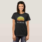 T-shirt Retro Washington Bellingham Visitors Skyline Vinta (Devant entier)