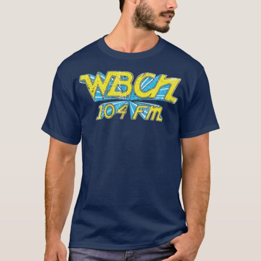 T-shirt Rétro WBCN (Devant)