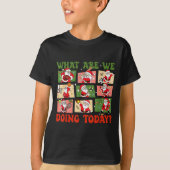 T-shirt Retro What Are We Doing Today Santa Pe Teacher Tea (Devant)