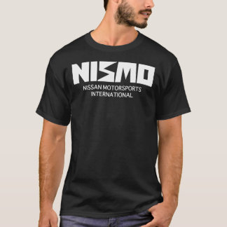 T-shirt Retro White Nismo Nissan Motorsport Logo Classic T